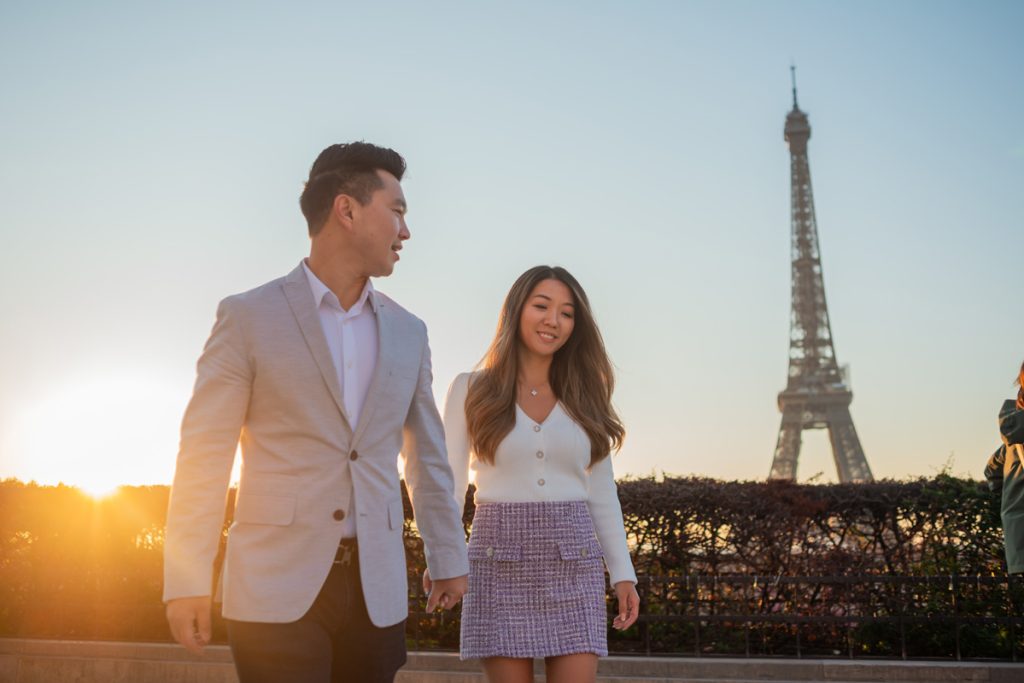 Honeymoon photos in paris