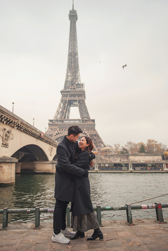 Romantic photography in paris 4